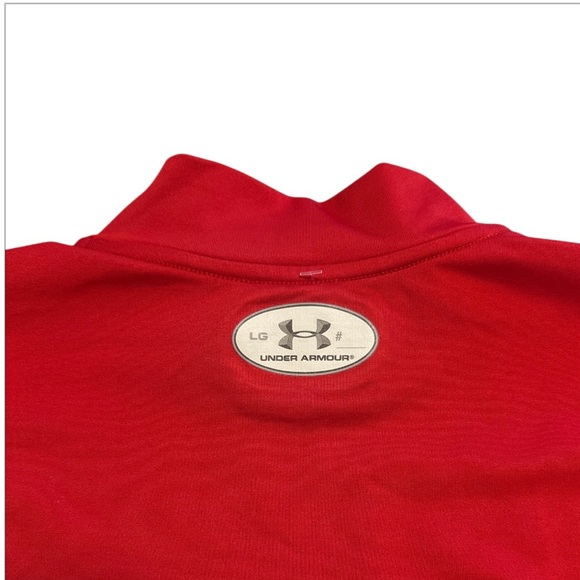 Under Armour Red Long Sleeve Shirt - Picture 6 of 6